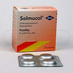Solmucol 100 mg 24 pastilek