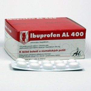 Ibuprofen Al 400 400 mg 100 tablet