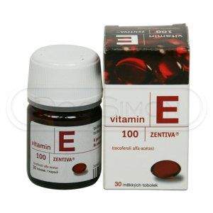 Vitamin E 100 mg 30 kapslí