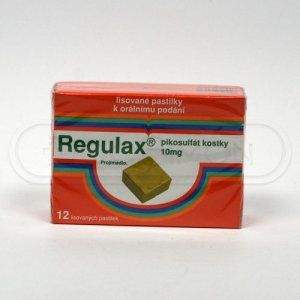 Regulax Pikosulfát 10 mg 12 kostek