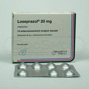 Loseprazol 20 mg 14 kapslí