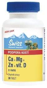Citráty Ca+Mg+Zn+vitamin D 30 tobolek