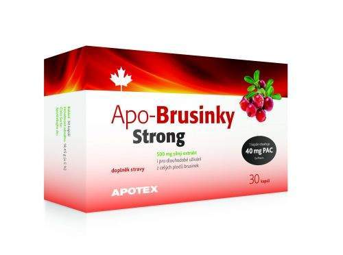 APO-Brusinky 500 mg 30 kapslí