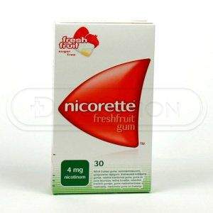 Nicorette Freshfruit Gum 4 mg 30 žvýkaček