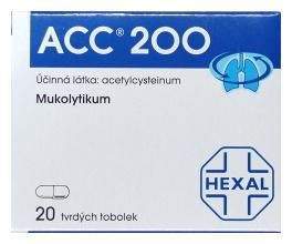 ACC 200 mg 20 tablet
