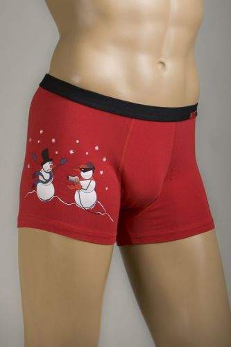Cornette Merry Christmas Snowman boxerky