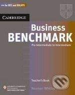 Cambridge University Press Business Benchmark Pre-Intermediate to Intermediate Teacher´s Resource Book