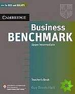 Cambridge University Press Business Benchmark Upper Intermediate Teacher´s Resource Book