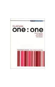 Oxford University Press Business one:one Pre-Intermediate TEACHER´S BOOK