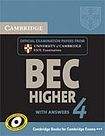 Cambridge University Press Cambridge BEC 4 Higher Self-study Pack