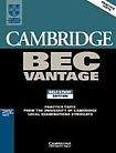 Cambridge University Press Cambridge BEC Vantage Practice Tests 1 Student´s Book with answers