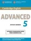 Cambridge University Press Cambridge English Advanced 5 Student´s Book without answers