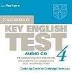 Cambridge University Press Cambridge Key English Test 4 Audio CD