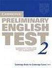 Cambridge University Press Cambridge Preliminary English Test 2 Student´s Book