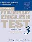 Cambridge University Press Cambridge Preliminary English Test 3 Teacher´s Book
