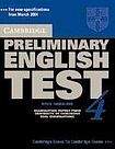 Cambridge University Press Cambridge Preliminary English Test 4 Self-study Pack (Student´s Book with answers and Audio CDs (2))