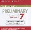 Cambridge University Press Cambridge Preliminary English Test PET 7 Audio CDs (2)