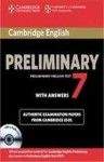 Cambridge University Press Cambridge Preliminary English Test PET 7 Self-study Pack (Student´s Book with answers with Audio CDs (2))