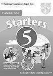 Cambridge University Press Cambridge Young Learners English Tests Starters 5 Answer Booklet