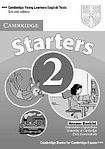 Cambridge University Press Cambridge Young Learners English Tests. 2nd Ed. Starters 2 Answer Booklet