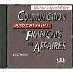CLE International Communication progressive du francais des affaires - CD audio