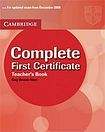 Cambridge University Press Complete First Certificate Teacher´s Book