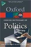 Oxford University Press CONCISE OXFORD DICTIONARY OF POLITICS 3rd Edition