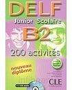 CLE International DELF Junior Scolaire B2 Livre + CD audio