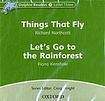 Oxford University Press Dolphin Readers Level 3 Things That Fly a Let´s Go to the Rainforest Audio CD