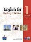 Longman English for Banking and Finance Level 1 Coursebook with CD-ROM