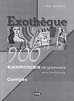 BLACK CAT - CIDEB EXOTHEQUE 900 INTERMEDIAIRE EXERCICES DE GRAMMAIRE CORRIGES