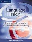 Cambridge University Press Language Links - Pre-intermediate Grammar and Vocabulary Reference for Self-Study with Answers and Audio CD
