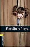 Oxford University Press New Oxford Bookworms Library 1 Five Short Plays Playscript