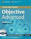 Cambridge University Press Objective Advanced 3rd edition Workbook without answers with Audio CD