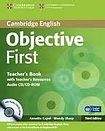 Cambridge University Press Objective First 3rd edition Teacher´s Book with Teacher´s Resources Audio CD/CD-ROM