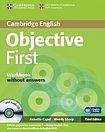 Cambridge University Press Objective First 3rd edition Workbook without answers with Audio CD