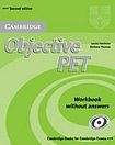 Cambridge University Press Objective PET (2nd Edition) Workbook without Answers
