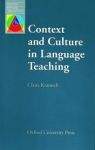 Oxford University Press Oxford Applied Linguistics Context and Culture in Language Teaching