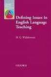 Oxford University Press Oxford Applied Linguistics Defining Issues in English Language Teaching