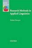 Oxford University Press Oxford Applied Linguistics Research Methods in Applied Linguistics