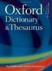 Oxford University Press OXFORD DICTIONARY AND THESAURUS 2nd Edition