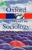 Oxford University Press OXFORD DICTIONARY OF SOCIOLOGY 3rd Edition Revised