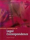 Oxford University Press Oxford Handbook of Legal Correspondence
