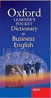 Dan Parkinson: Oxford Learner´S Pocket Dictionary Of Business English