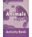 Oxford University Press Oxford Read And Discover 4 Animals in Art Activity Book