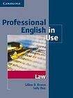 Cambridge University Press Professional English in Use Law