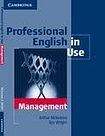 Cambridge University Press Professional English in Use Management, edition with answers