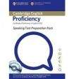 Cambridge University Press Speaking Test Preparation Pack for Certificate of Proficiency in English (CPE) with DVD