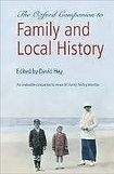 Oxford University Press THE OXFORD COMPANION TO FAMILY AND LOCAL HISTORY 2nd Edition
