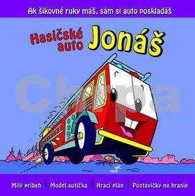 Hasičské auto Jonáš - Ak šikovné ruky máš, sám si auto poskladáš
